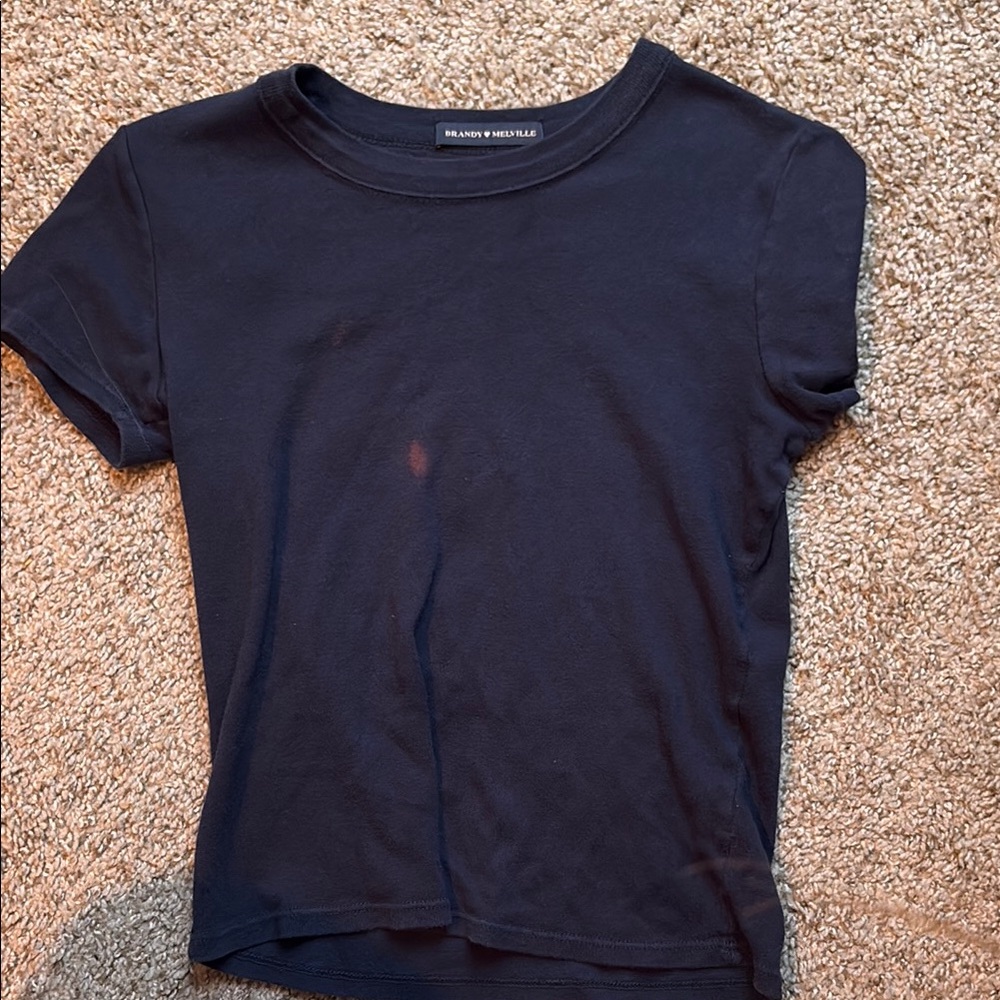 Black Crew Neck T-Shirt